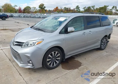 2018 Toyota Sienna Limited Premium 7 Passenger z USA, uszkodzony, nr VIN 5TDDZ3DC9JS208163